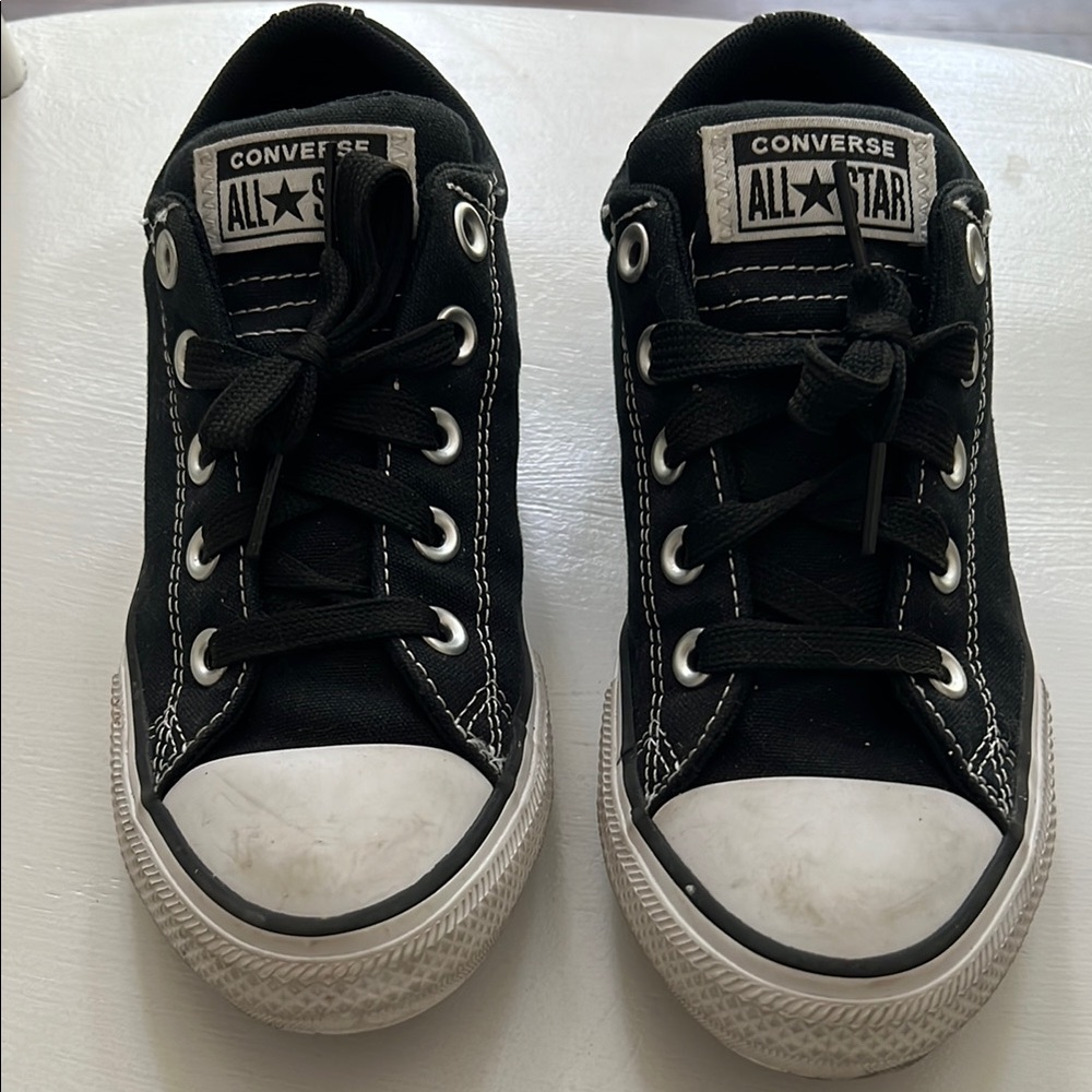 Converse Black and White Chuck Taylor Sneakers